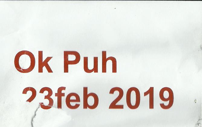 OK Puh löslapp