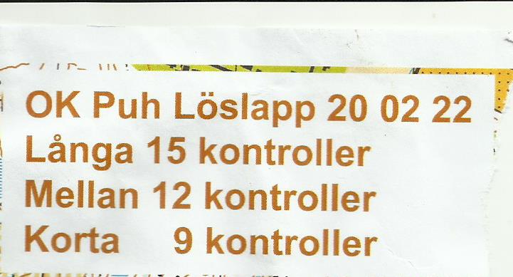 OK Puh löslapp