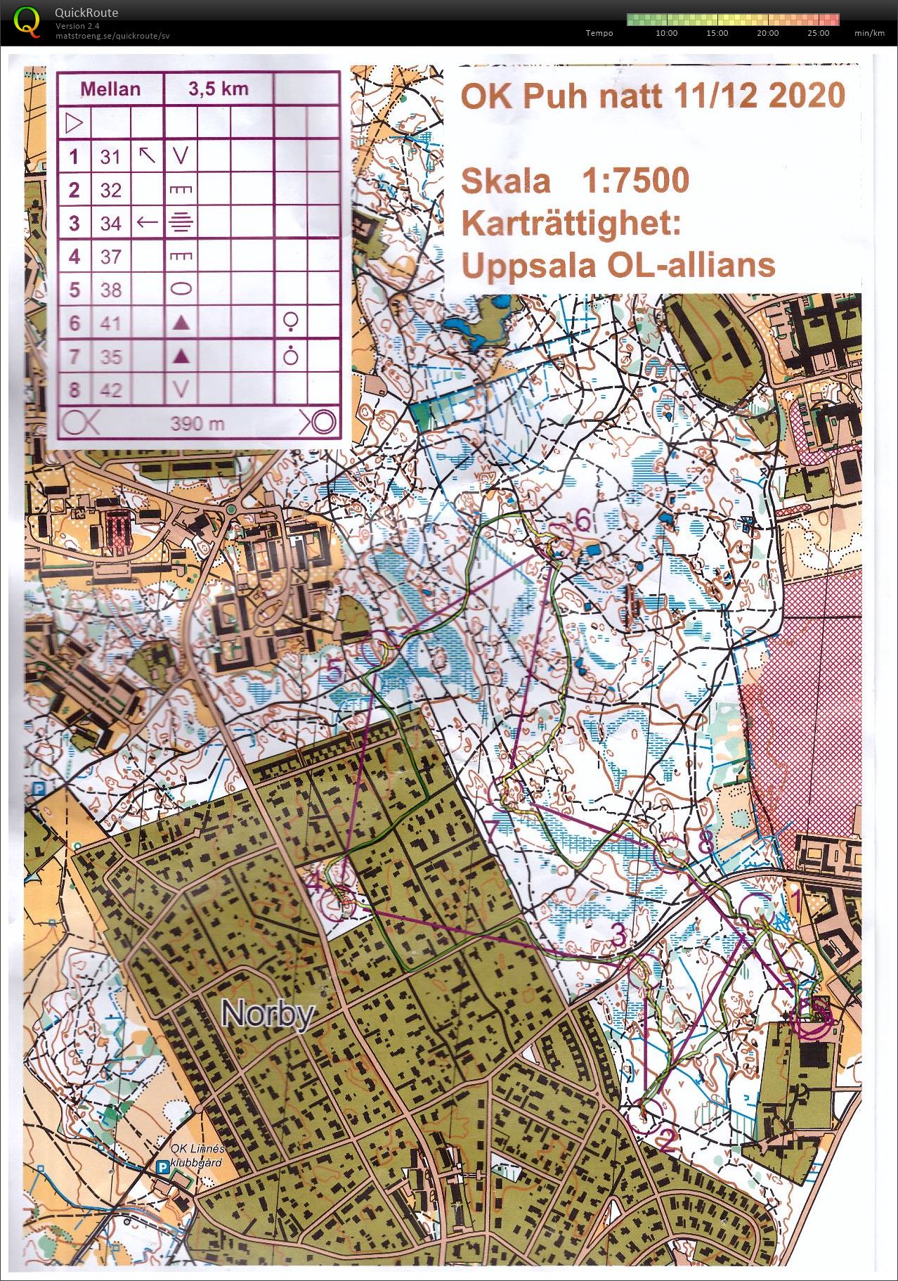Natt i Stadsskogen (2020-12-11)