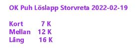 Löslapp i Storvreta